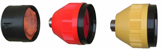04S/04T 2.5 Inch single Prism silver coating or without and  04L Leica Type single Prism copper coating or without