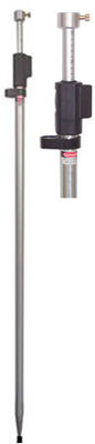 APP-QR-2M/2MA   Quick Release Prism Pole  for Topcon/Sokkia 5/8"/Leica Prisms