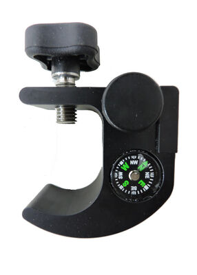 PDA-4A-CP PDA adapter with compass aluminium black color