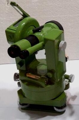 J6E 6" high accurancy 360/400G Erect Image Optical theodolite for Construction measurement