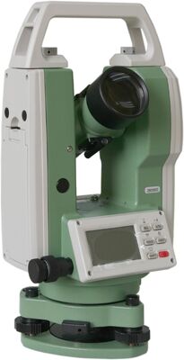 5" Accuracy Theodolite Digital And Optical Survey And Construction Instrument With LCD Display