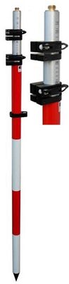 CLS-3.6M/CLS4.6M   Qucik relesase prism pole for Topcon/Sokkia 5/8"/Leica Prisms