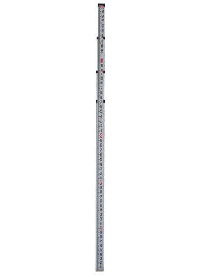 ALS Serial Alum. / Fiber Glass Telescopic 3m-3 /3m-5 / 4m-4/ 4m-6/ 5m-5 /7m-5 Sec. Levelling Staffs  for Auto levels