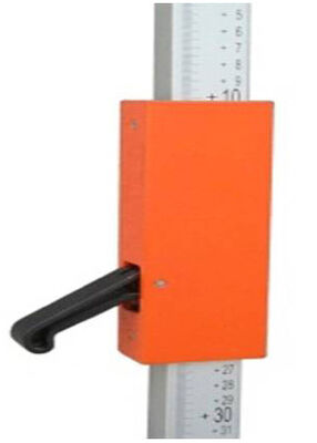 YR-12+YR-12QA/ YR-12SA Laser Staff with Quick release/ Screw clamp Adaptor for Laser Instruments