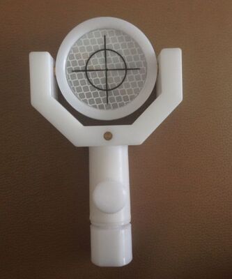 OEM Survey Instruments' Accessories Plastic Prism With Reflceting Sheet White / Orange