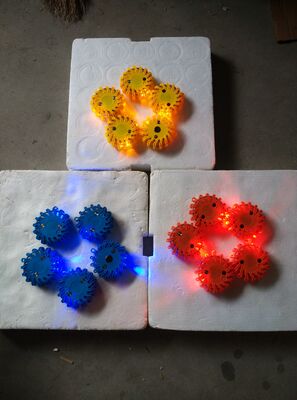 Traffic signal LED warning loght for emergency disc used