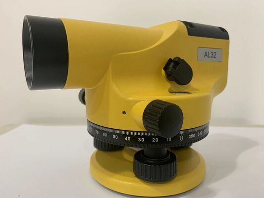 Yellow Auto Level Suvey And Construction Instrument with air damping 20X / 24X / 28X / 32X