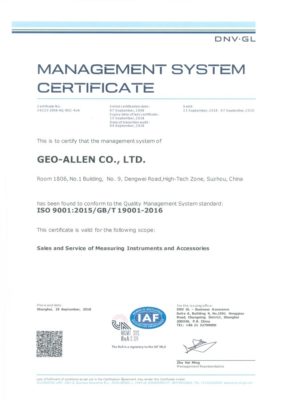 ISO-certificates