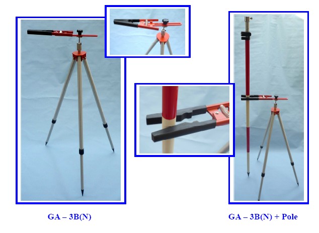 GA-3B(II) GA-3S Tripods for poles