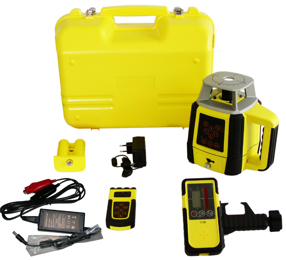 High-quality measuring equipment with laser technology