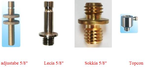 YR-2MSPL Simple screw-clamping prism Pole for Topcon Sokkia 5 8 Leica Prisms