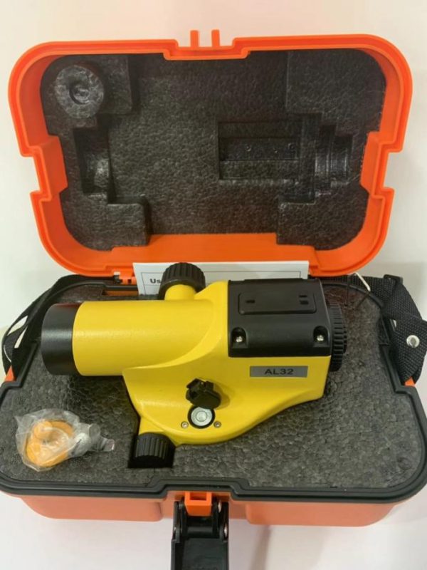 Yellow Auto Level Suvey And Construction Instrument with air damping 20X