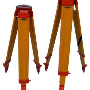 W1/W1-QR/W1-H heavy -duty wooden Tripod with Round Legs for total station