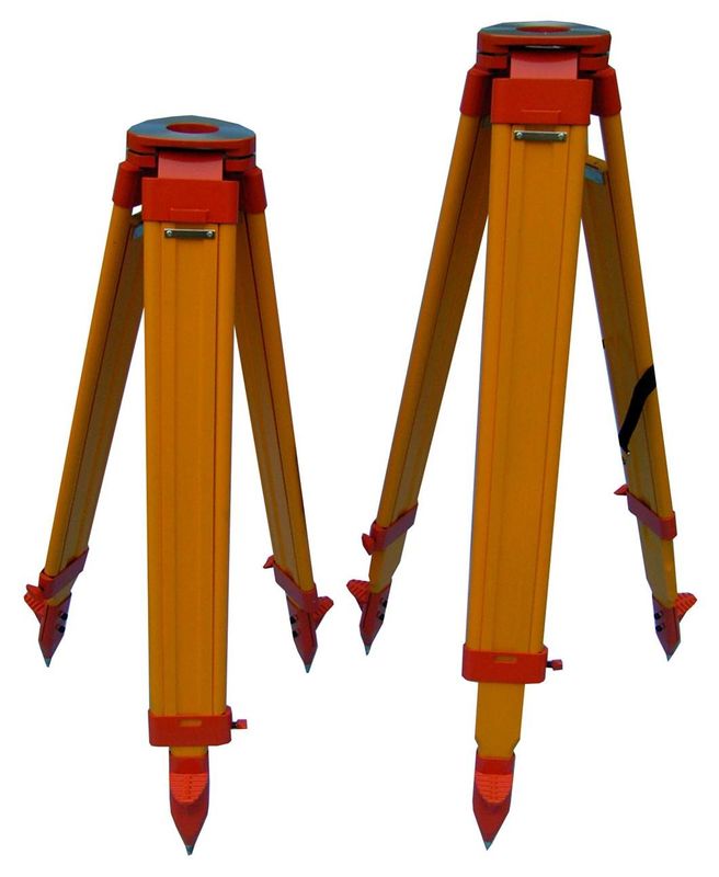 W1/W1-QR/W1-H heavy -duty wooden Tripod with Round Legs for total station