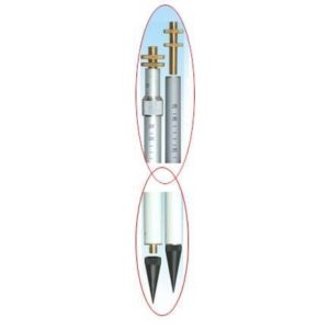 APP-2.6MBS/APP4.6MBS/APP-4.6MBS screw-clamping prism Pole for Topcon/Sokkia 5/8