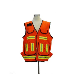 safety vest SV-MG1 3M reflective material cotton/poliestere fiber