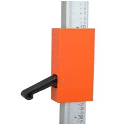 YR-12+YR-12QA/ YR-12SA Laser Staff with Quick release/ Screw clamp Adaptor for Laser Instruments