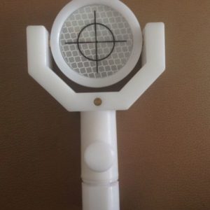OEM Survey Instruments' Accessories Plastic Prism With Reflceting Sheet White / Orange