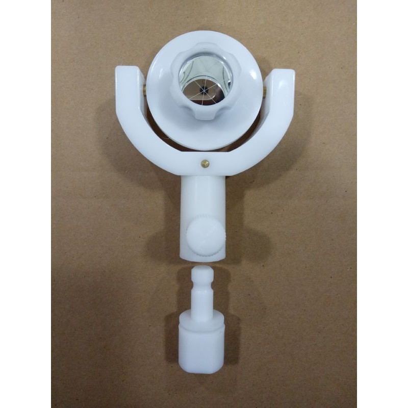 Silver / Copper Coated Survey Instruments' Accessories Mini Plastic Prism With Special Adapter
