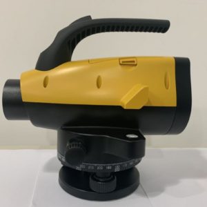 Digital level DL202 level measuring instrument with Aluminum Bar-code Staff